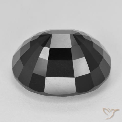 Tourmaline Schorl naturelle ovale, 20.06 ct, Opaque