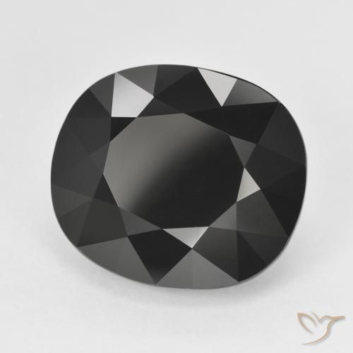 Tourmaline Schorl naturelle Coussin, 15.15 ct, Opaque