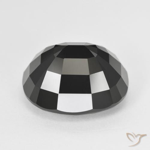 Tourmaline Schorl naturelle Coussin, 15.15 ct, Opaque