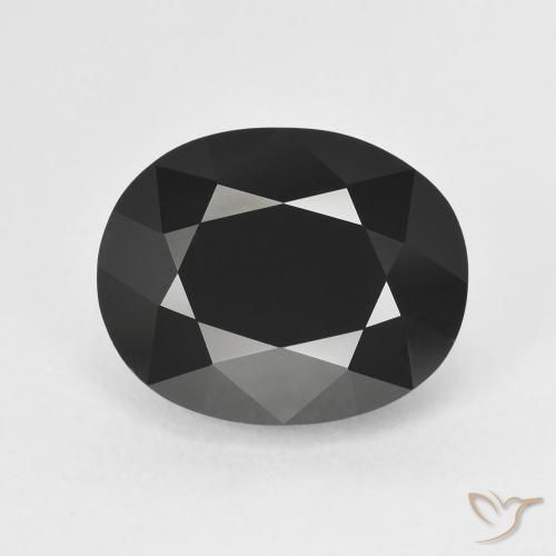 6.23ct Naturel Schorl Tourmaline, ovale, Opaque