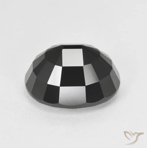 Tourmaline Schorl naturelle ovale, 6.23 ct, Opaque