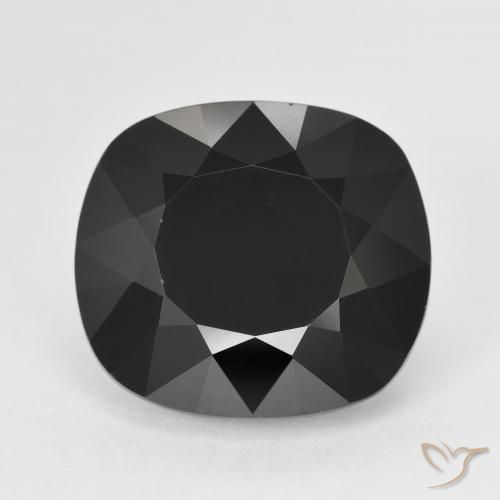13.87ct Naturel Schorl Tourmaline, Coussin, Opaque
