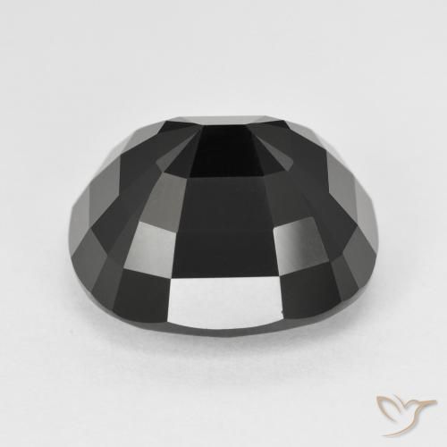 Tourmaline Schorl naturelle Coussin, 13.87 ct, Opaque