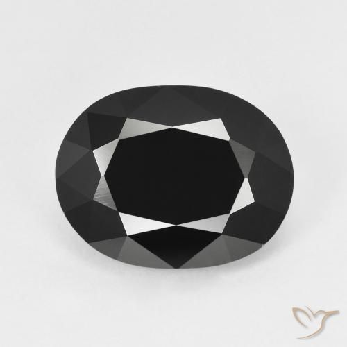 5.67ct Naturel Schorl Tourmaline, ovale, Opaque