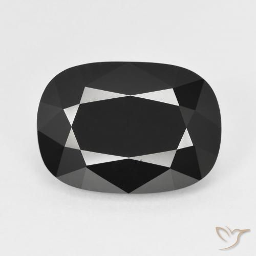 7.52ct Naturel Schorl Tourmaline, Coussin, Opaque