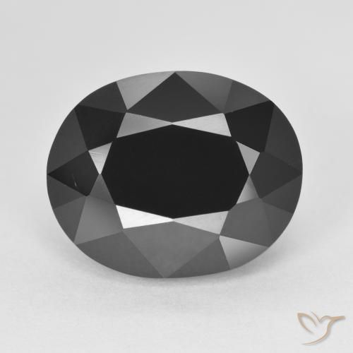 9.12ct Naturel Schorl Tourmaline, ovale, Opaque