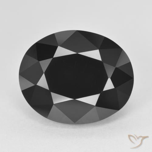 10.65ct Naturel Schorl Tourmaline, ovale, Opaque