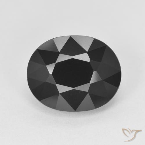 5.80ct Naturel Schorl Tourmaline, ovale, Opaque