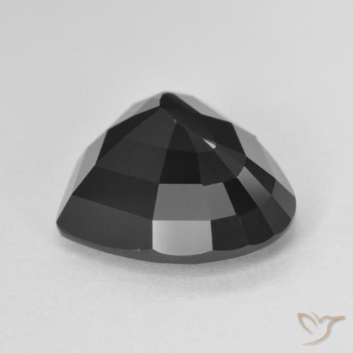 Tourmaline Schorl naturelle Cœur, 7.20 ct, Opaque