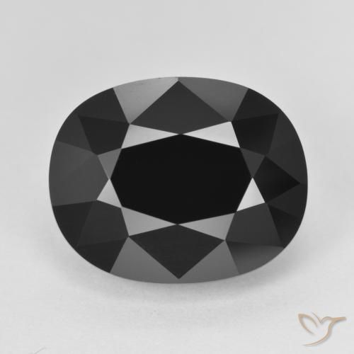 15.03ct Naturel Schorl Tourmaline, ovale, Opaque