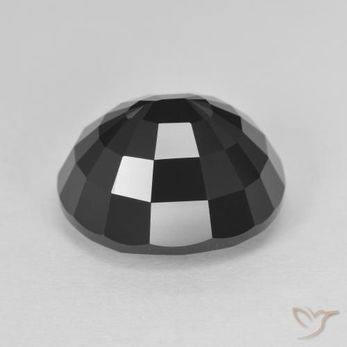 Tourmaline Schorl naturelle ovale, 8.67 ct, Opaque