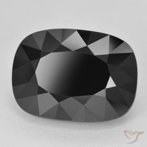 Tourmaline Schorl naturelle Coussin, 14.90 ct, Opaque