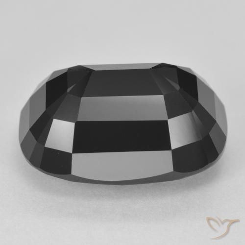 Tourmaline Schorl naturelle Coussin, 14.90 ct, Opaque