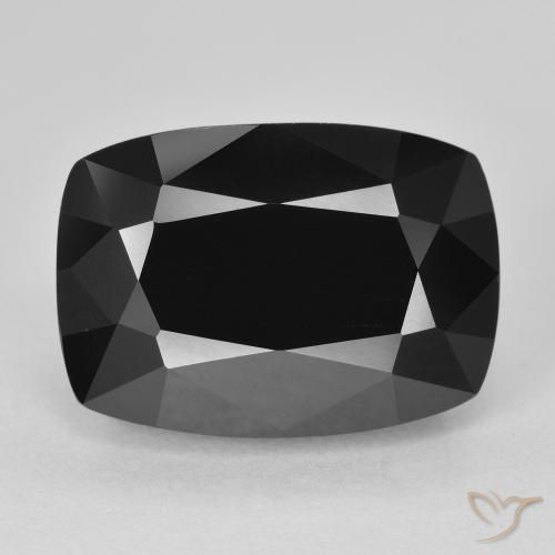 11.42ct Naturel Schorl Tourmaline, Coussin, Opaque