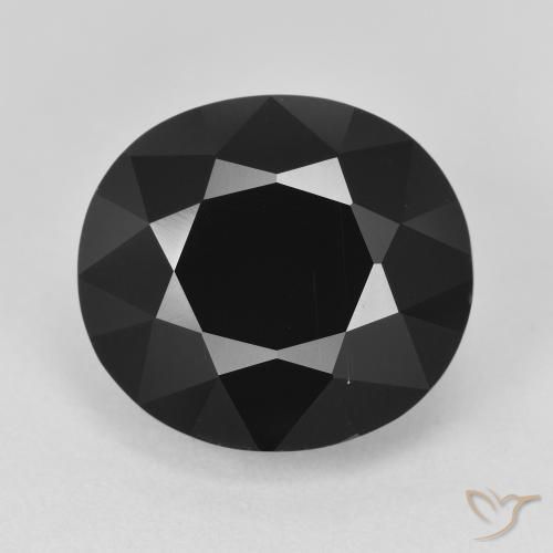 8.99ct Naturel Schorl Tourmaline, ovale, Opaque