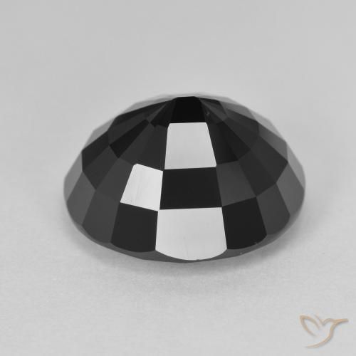 Tourmaline Schorl naturelle ovale, 8.99 ct, Opaque