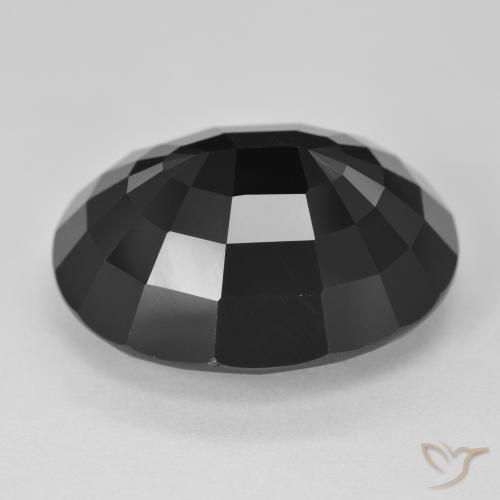Tourmaline Schorl naturelle ovale, 28.39 ct, Opaque