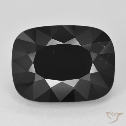 12.55ct Naturel Schorl Tourmaline, Coussin, Opaque