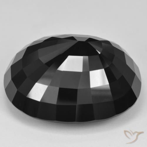 Tourmaline schorl naturelle coupe coussin, 91,06 ct, opaque