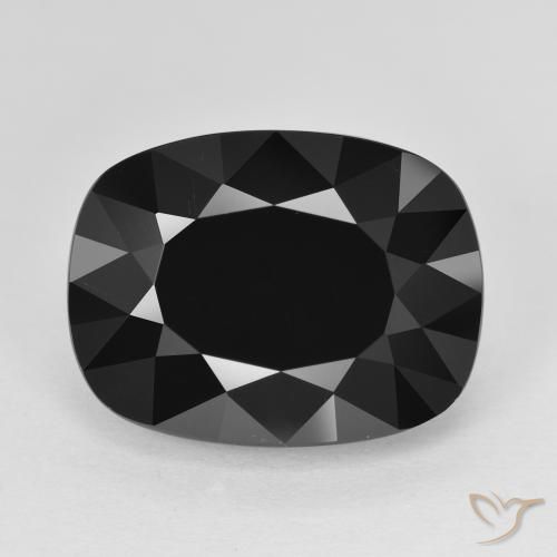 11.72ct Naturel Schorl Tourmaline, Coussin, Opaque