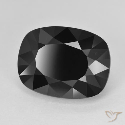 Tourmaline Schorl naturelle Coussin, 11.72 ct, Opaque