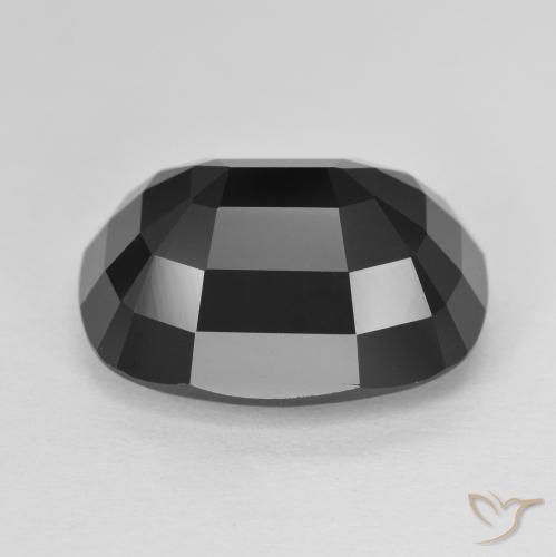 Tourmaline Schorl naturelle Coussin, 11.72 ct, Opaque