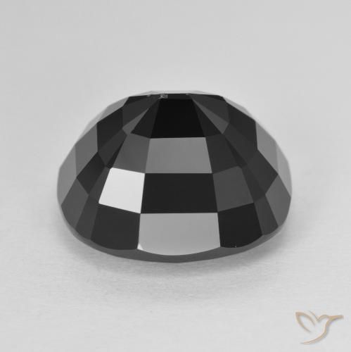 Tourmaline Schorl naturelle Coussin, 9.78 ct, Opaque