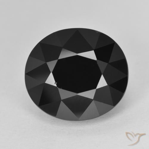10.46ct Naturel Schorl Tourmaline, ovale, Opaque