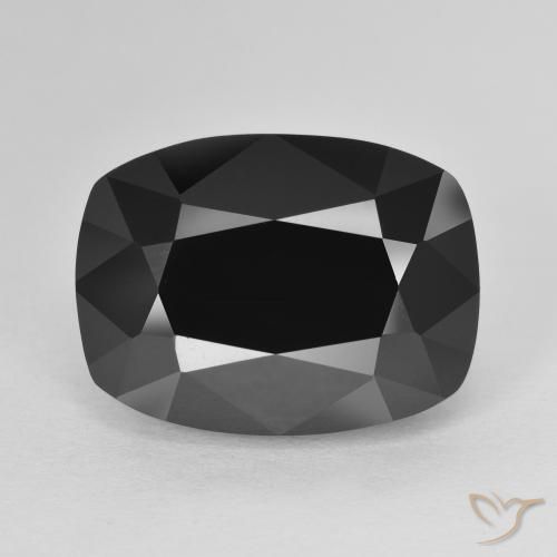 12.24ct Naturel Schorl Tourmaline, Coussin, Opaque
