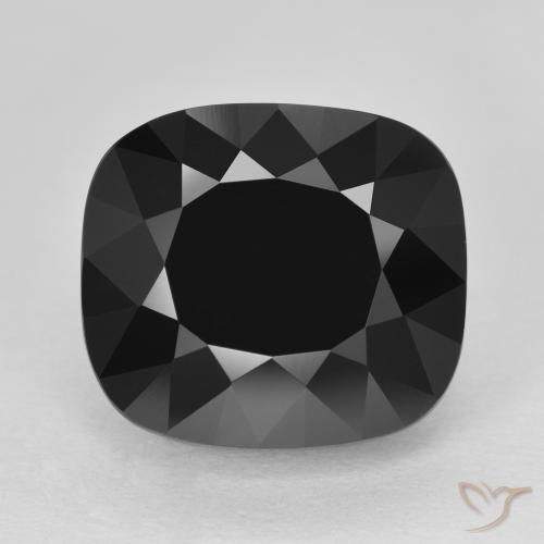 9.04ct Naturel Schorl Tourmaline, Coussin, Opaque