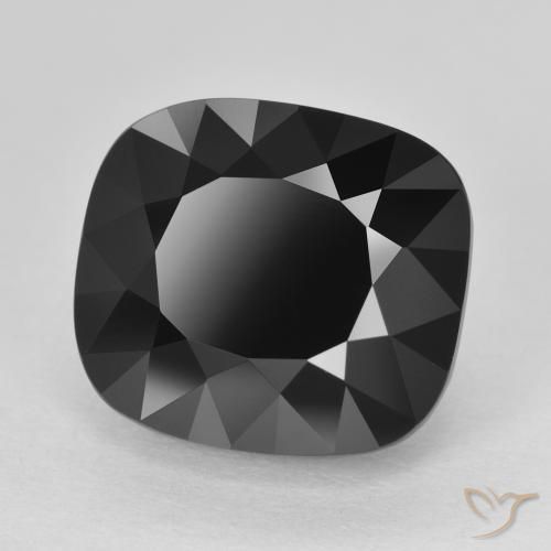 Tourmaline Schorl naturelle Coussin, 9.04 ct, Opaque