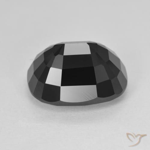Tourmaline Schorl naturelle Coussin, 9.22 ct, Opaque