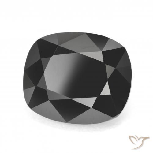 Tourmaline Schorl naturelle Coussin, 11.70 ct, Opaque