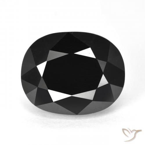 10.90ct Naturel Schorl Tourmaline, ovale, Opaque