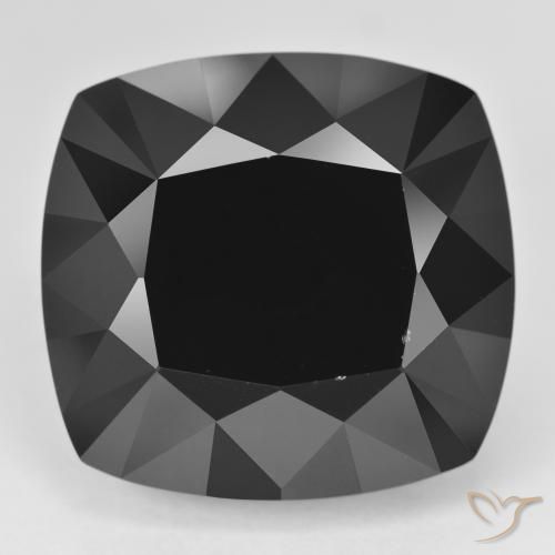 55.64ct Naturel Schorl Tourmaline, Coussin, Opaque