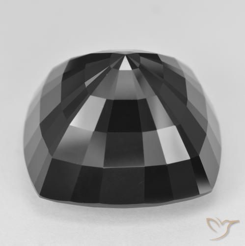 Tourmaline Schorl naturelle Coussin, 55.64 ct, Opaque