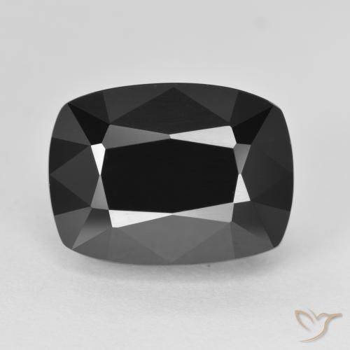 12.57ct Naturel Schorl Tourmaline, Coussin, Opaque