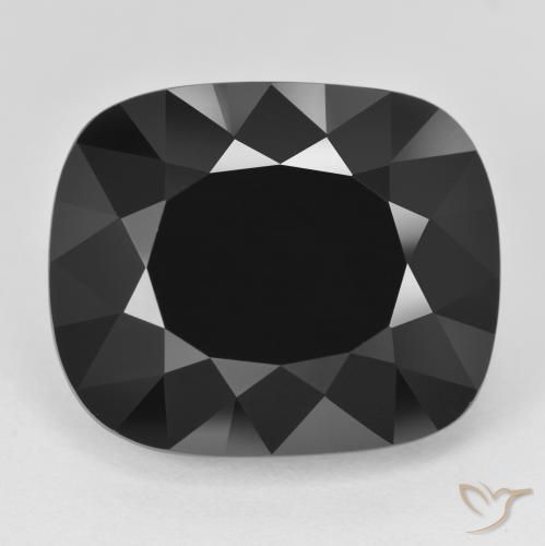 23.92ct Naturel Schorl Tourmaline, Coussin, Opaque