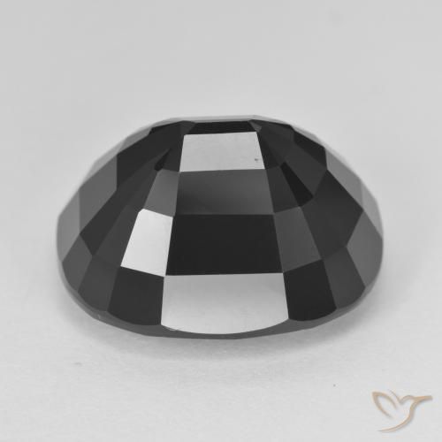 Tourmaline Schorl naturelle Coussin, 19.45 ct, Opaque