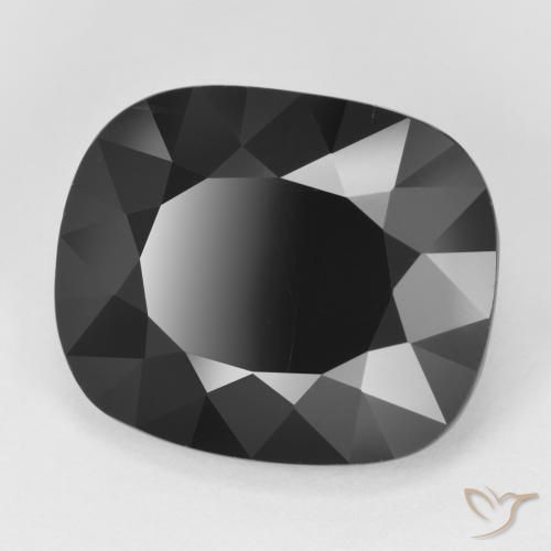 Tourmaline Schorl naturelle Coussin, 9.83 ct, Opaque