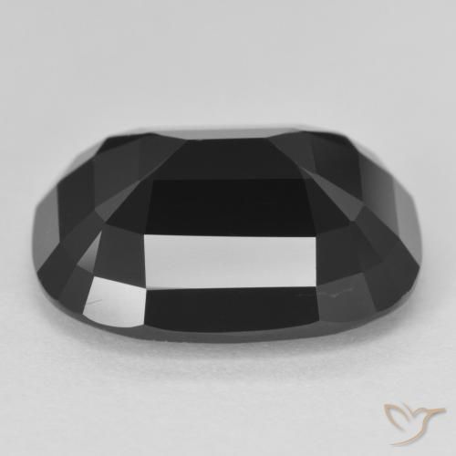 Tourmaline Schorl naturelle Coussin, 9.83 ct, Opaque