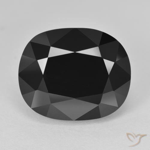 15.29ct Naturel Schorl Tourmaline, Coussin, Opaque