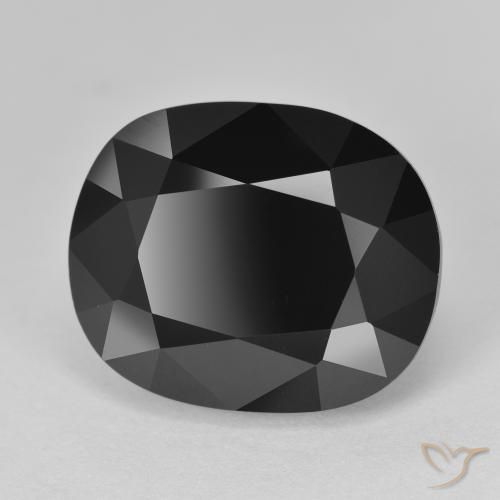 Tourmaline Schorl naturelle Coussin, 15.29 ct, Opaque