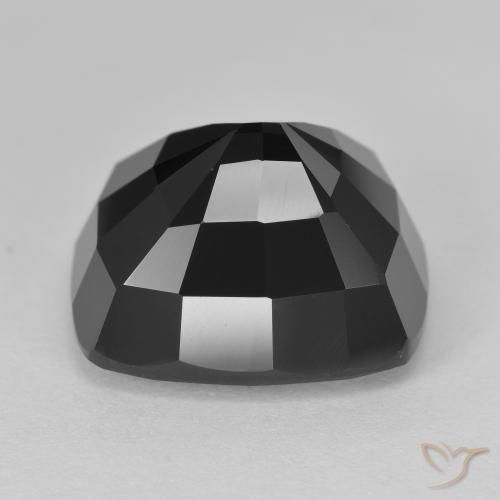 Tourmaline Schorl naturelle Coussin, 12.78 ct, Opaque