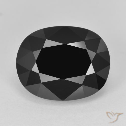 9.37ct Naturel Schorl Tourmaline, Coussin, Opaque