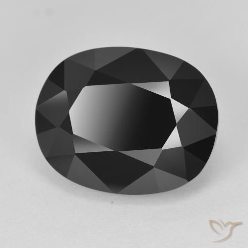 Tourmaline Schorl naturelle Coussin, 9.37 ct, Opaque