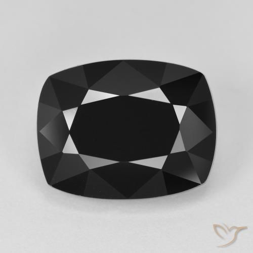 8.62ct Naturel Schorl Tourmaline, Coussin, Opaque