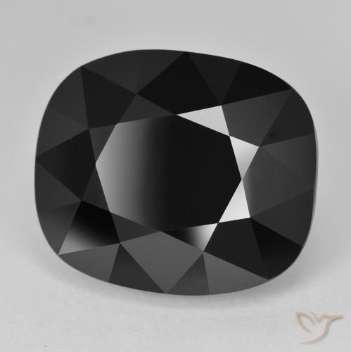 Tourmaline Schorl naturelle Coussin, 28.06 ct, Opaque