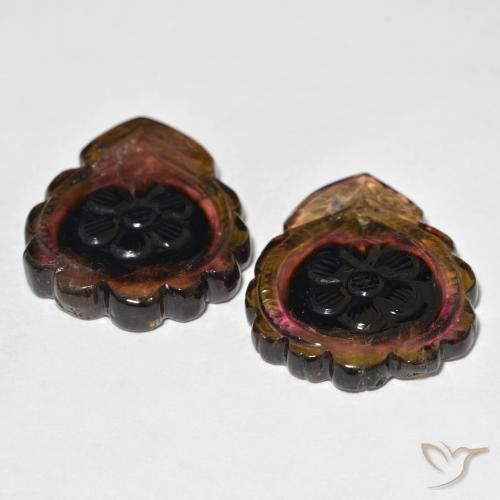 Shop natural 50.45ct Multicolore Tourmaline gems, Taille Fleur, from Mozambique at GemSelect. In stock, global shipping!
