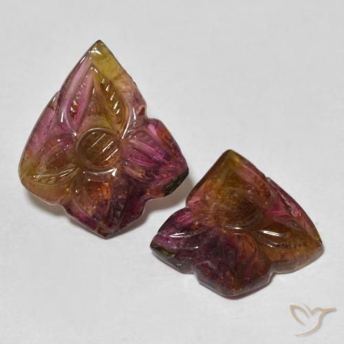 Shop natural 12.54ct Orange rougeâtre Tourmaline gems, Taille Fleur, from Mozambique at GemSelect. In stock, global shipping!